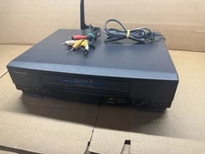 Panasonic PV-4652 VHS VCR Player | No Remote |  Works | Blue Line Omnivision