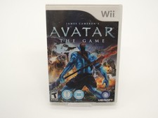 Avatar The Game Wii - Complete w/ Manual & Resurfaced Disc