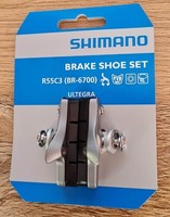Shimano Bremsschuh R55C3 Cartridge FüR BR-6700 Silber