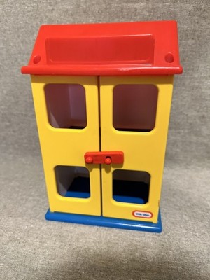 Vintage Little Tikes Pet Shop Play House 1984 Red Yellow Blue
