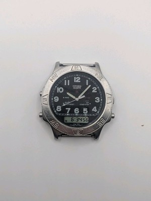 Vintage Citizen 1991 Promaster Ana-digi Watch DigiWorks Ana Dosent CalT01 Parts