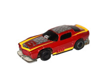 TYCO Command Control Slot Car 6468 CAMARO FUNNY CAR Red 6 RUNS 