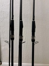 3 X Esp tectrix 12ft 3.25tc Carp Fishing Terry Hearn Rods Set up