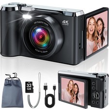 Digital camera, 4K camera photo camera 16X, digital cameras 1080P, compact camera...