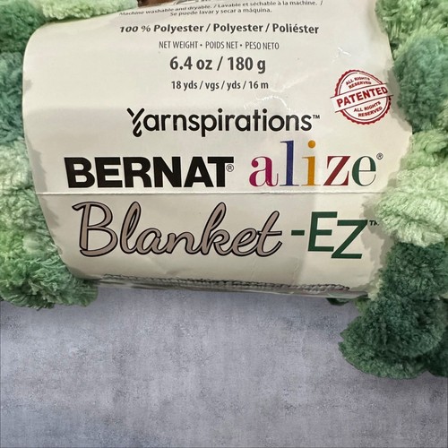 4- Skeins Bernat Alize Blanket EZ Loop Yarn Black Finger Knitting 6.4 Oz Each - Picture 2 of 6
