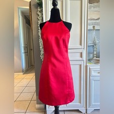 Explosion Vintage Red Formal Mini Fitted Dress Size 3 Formal Date Night Holiday