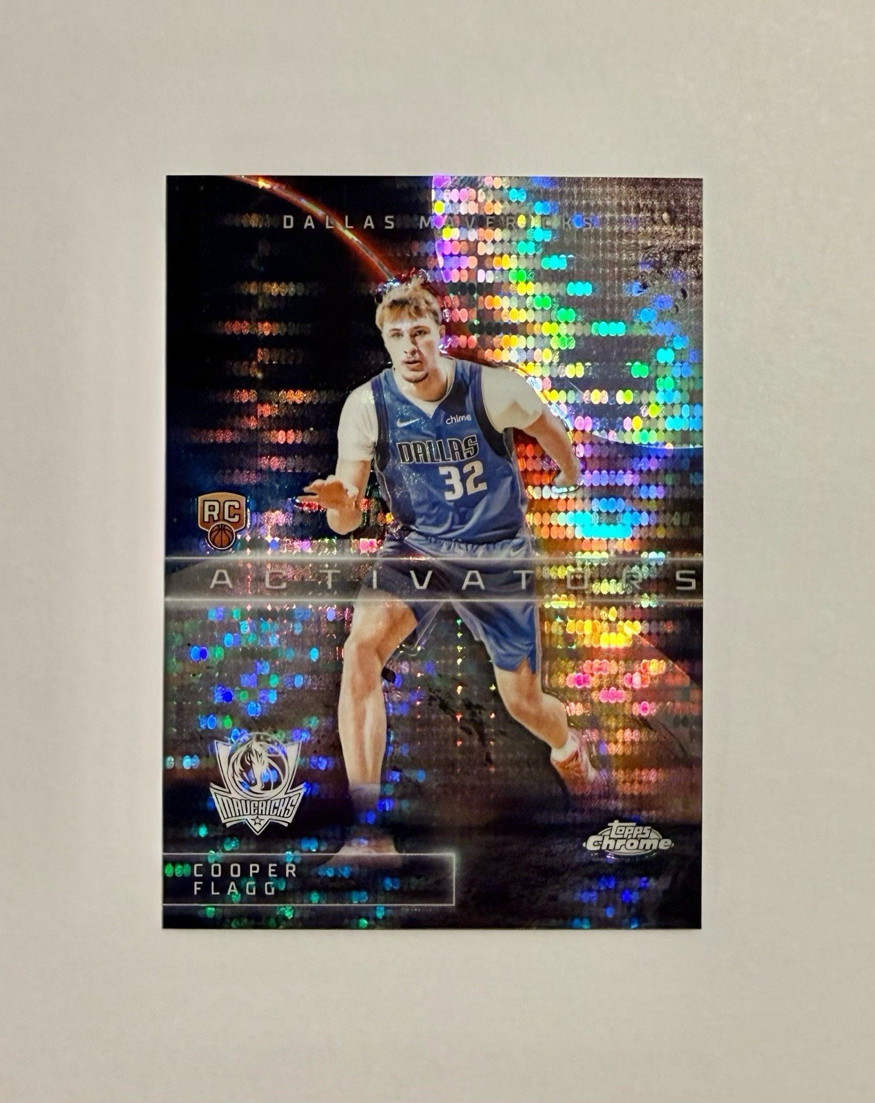 COOPER FLAGG 2025-26 Topps Chrome Activators PULSAR Rookie Mavericks #AC-11 SP