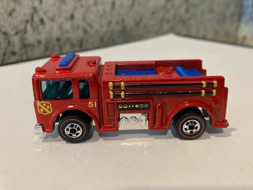 Vintage Hot Wheels Redline 1974 Fire Eater Fire Truck. HK