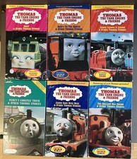 Lot 6 Thomas Tank Engine VHS Britt Allcroft Ringo Starr George Carlin