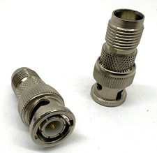 2 PCS TNC Female to BNC Male to Connector - USA Seller