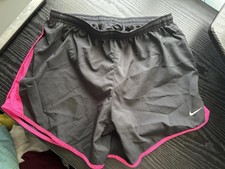 Nike Women's Dri-Fit Black/Pink Shorts Size XL