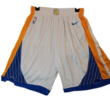 Nike NBA Basketball Shorts Youth XL 30-33 Golden State Warriors Y2K Swoosh