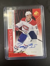 2018-19 SP Game Used Edition 08/15 Jesperi Kotkaniemi #140 Rookie Auto RC Patch