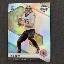 Ian Book 2021 Panini Mosaic Silver Prizm Rookie #327 New Orleans Saints