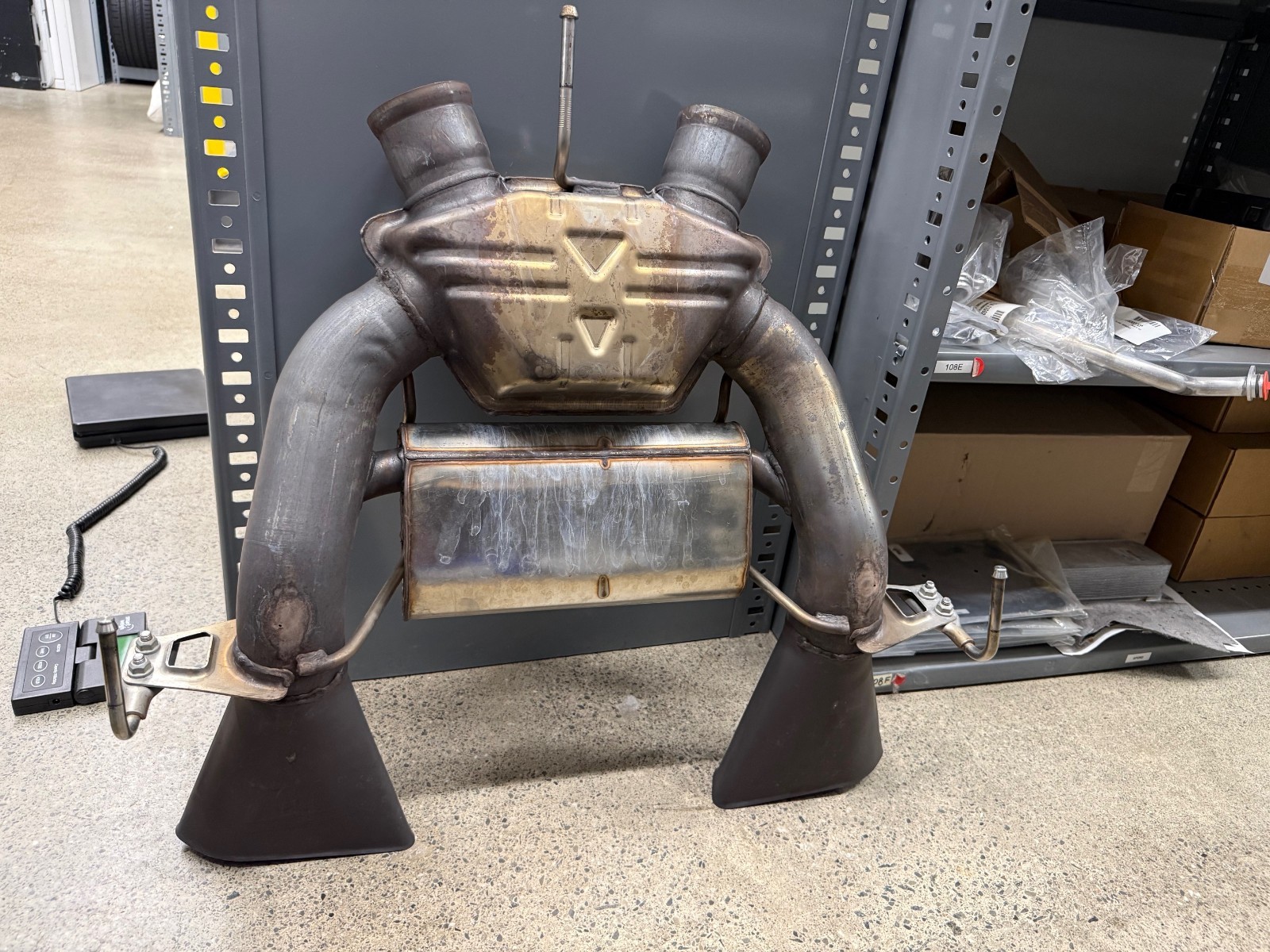 McLaren 650s Spider standard exhaust