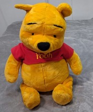 Vintage Mattel Disney Winnie The Pooh 25" Plush Large Stuffed Arcotoys Clean