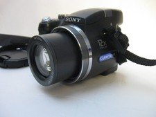 Vtg Sony Cybershot DSC-H5 7.2mp Digital Camera 12x Optical Stabilization Zoom