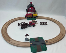 BRIO Farm Railway Set 33719 COMPLETE for Wooden Train Track P&P Discount