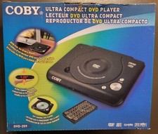 Coby DVD 209 Ultra Compact Portable DVD Player New in Box Model 209