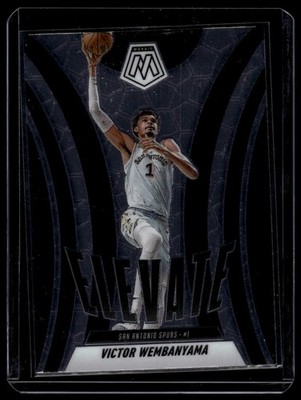 Victor Wembanyama 2024-25 Panini Mosaic Basketball Spurs Elevate