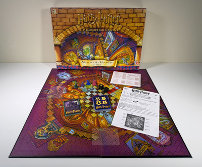 Harry Potter und der Stein der Weisen Geheimnis in Hogwarts Brettspiel vollständig