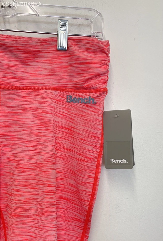 Bench Coral Pink women’s workout leggings UPF 40+ reflective feature - Size M - Изображение 2 из 4