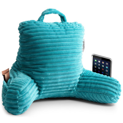 Nestl Reading Pillow For Kids Teens Shredded Memory Foam Luxe Cut Plush