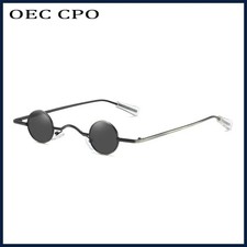 Vintage Rock Punk Sunglasses Classic Small Round Sunglasses Men Women