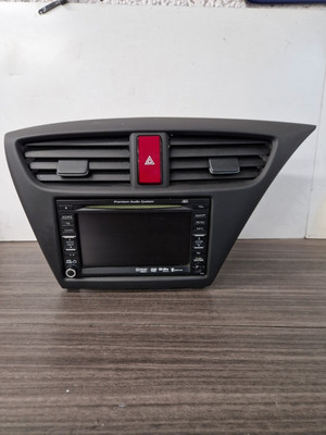 HONDA CIVIC MK9 2013 PREMIUM AUDIO SYSTEM RADIO NAVI CD PLAYER OHNE CODE