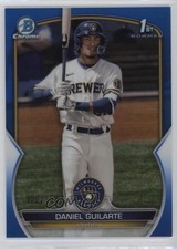 2023 Bowman Chrome Prospects Blue Refractor 22/150 Daniel Guilarte #BCP-21 18oq