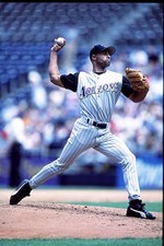 Miguel Batista pitching for the Arizona Diamondbacks Sports Old Photo 1