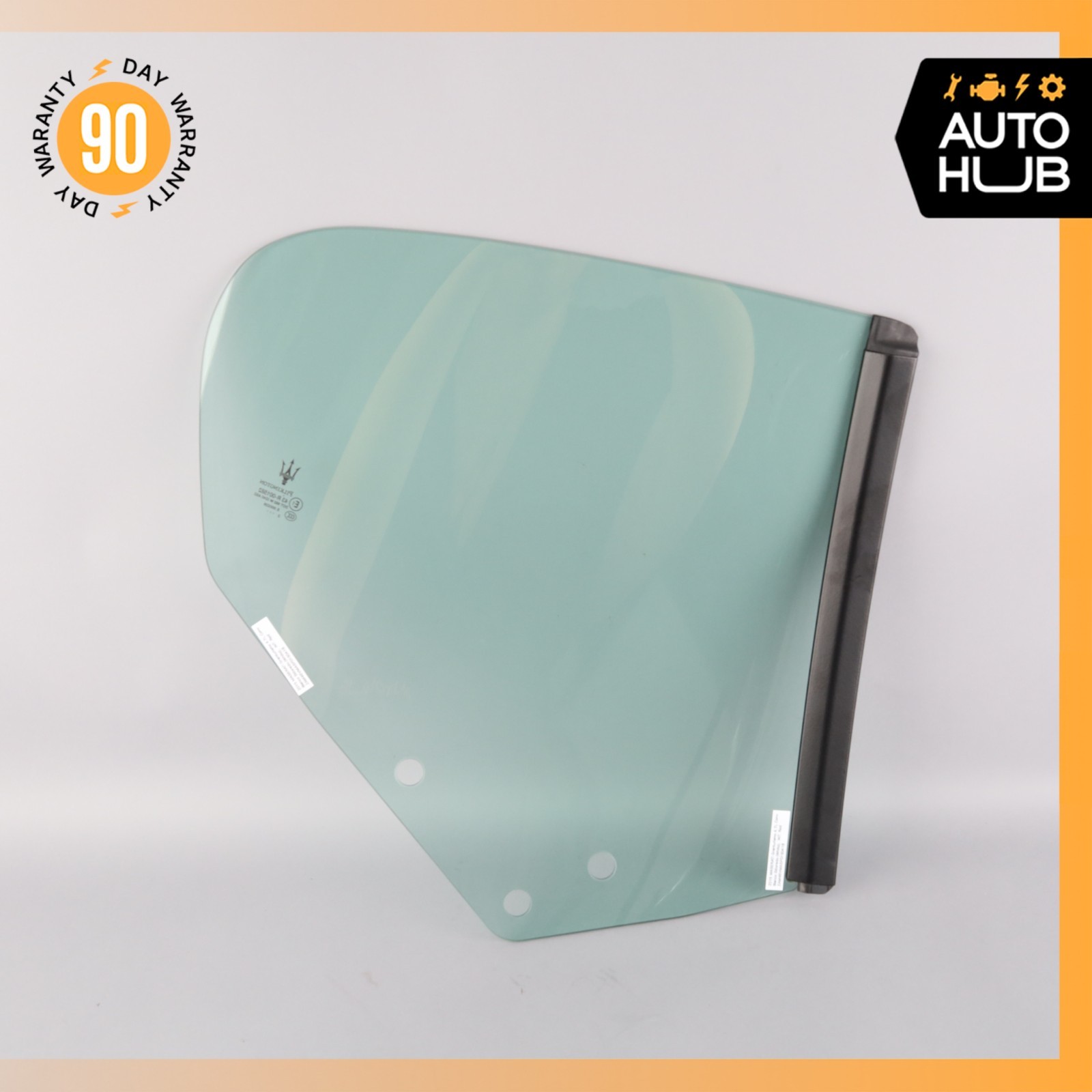 Maserati GranTurismo Convertible Rear Left Side Quarter Window Glass OEM 30k