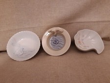 Lotto 3 svuotatasche porcellana  FF Japan, Bavaria Germany, Limoges France