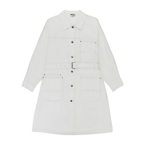 Yontory 1piu1uguale3 CRAZY TRENCH BEI 1piu1uguale3 CRAZY SINGLE TRENCH COAT Size: V Beige Men