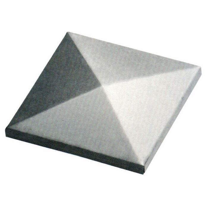 Copripilastro quadrato in Acciaio per Cancelli misura 150 mm Fc 165 1 PZ