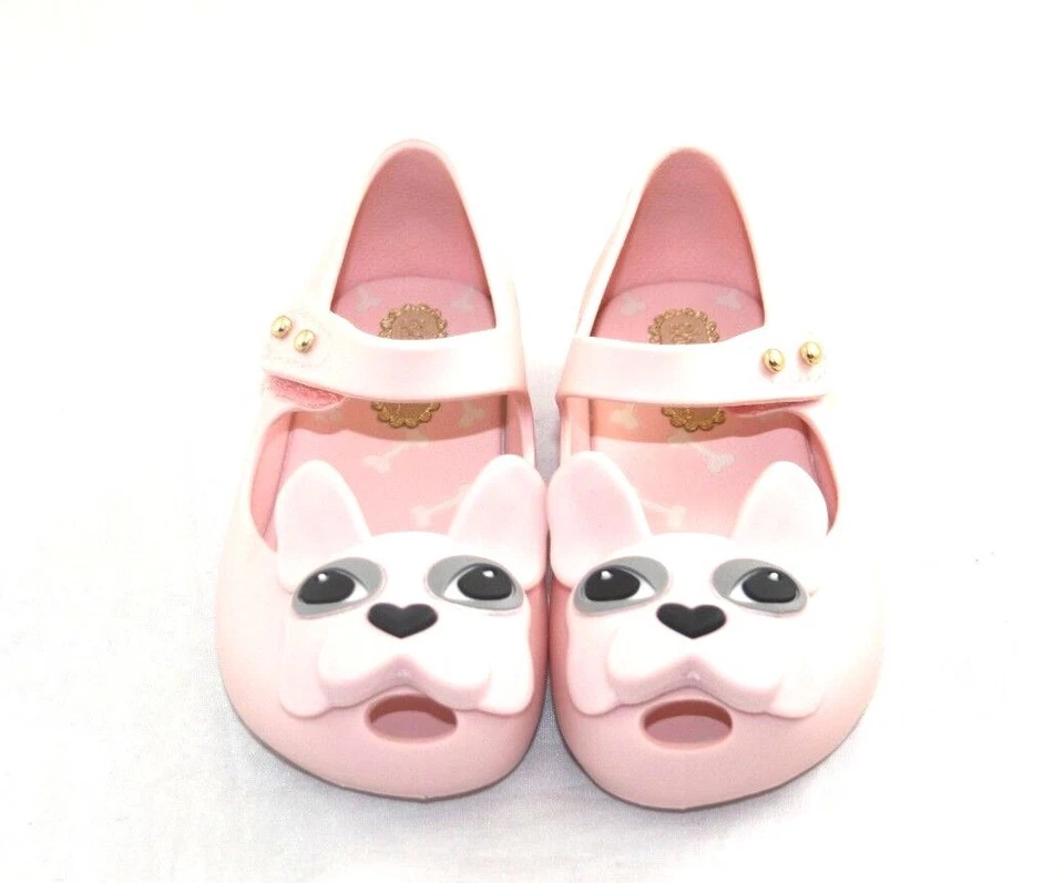 NIÑO PEQUEÑO 31488 MINI MELISSA ULTRAGIRL PERRO BB 01373 ROSA CLARO ZAPATO PLANO BEBÉS Foto 2 de 4