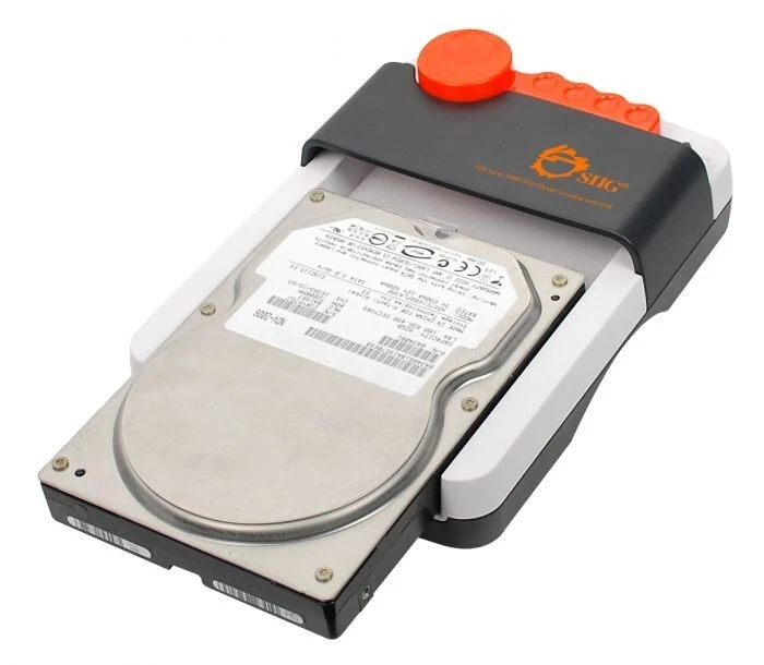 L@@K! SIIG USB 3.0转Sata硬盘拖鞋底座带1点触控备份 — 第 4/4 张图片