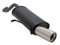 Novus Sportauspuff Gruppe N 1X90Mm Renault Clio Iii (R) 1,2/1,4/1.5CDI/1.6