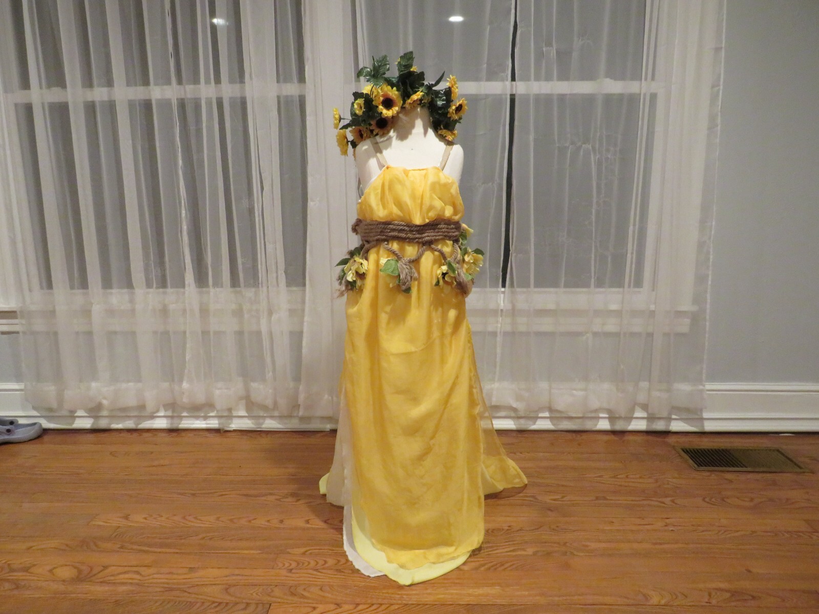 Sunflower Fairy Dress Girls - image 1