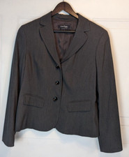 Evan Picone Petite Essentials Stretch Women Blazer Size 12 Jacket Career RN54050