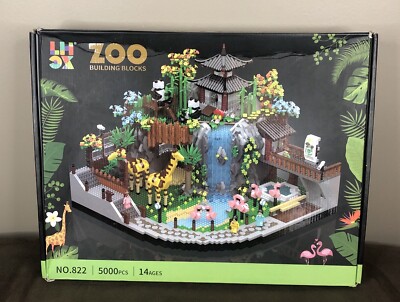 5000PCS Micro Mini Blocks ZOO COMPLEX BUILDING BLOCKS Creative