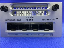 CISCO C3850-NM-4-10G CISCO 4 x 10 GIGABIT NETWORK MODULE FOR 3850