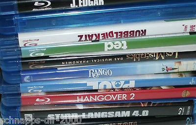 BLURAY FILME & 3D BLU-RAY (SAMMLUNG  BUNDLE) ZUM SELBER AUSSUCHEN EINMAL PORTO