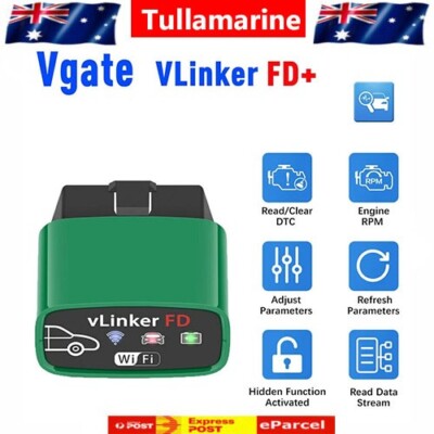 Vgate vLinker FD+ ELM327 Bluetooth Scanner OBD2 Car Auto Diagnostic Tool