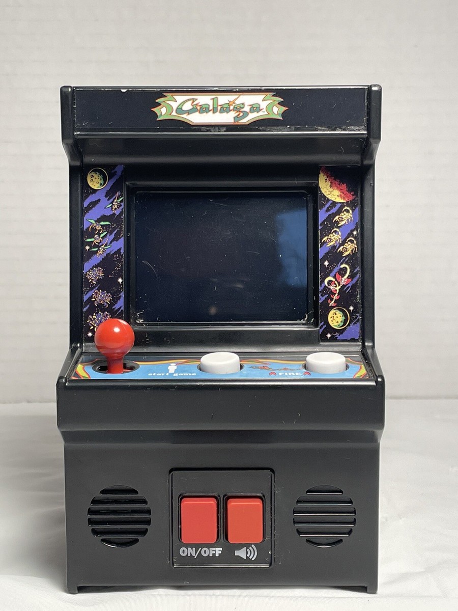 Arcade Classics Galaga Retro Mini Arcade Game - Tested Works | eBay