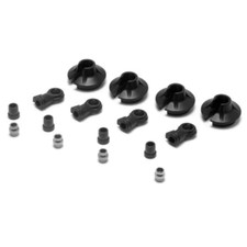 Losi TLR LOSA5435 1/8 15mm Shock Ends, Cups, Bushing: 8B 2.0 8ight Buggy
