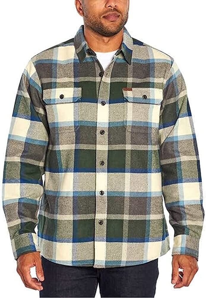 Orvis Men's Big Bear Heavy Weight Flannel Shirt | eBay