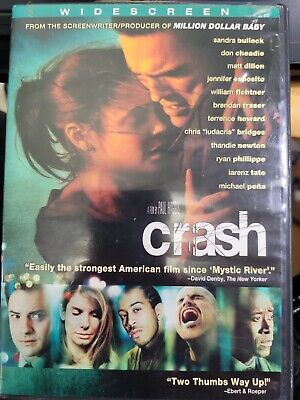 Crash (DVD Widescreen) New Sandra Bullock Ludacris Brendan Fraser Matt Damon