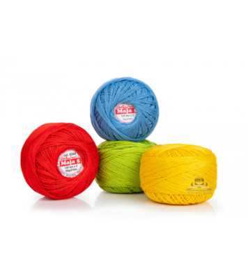BAUMWOLLE, HÄKELFÄDEN - MAJA 5 - 50G