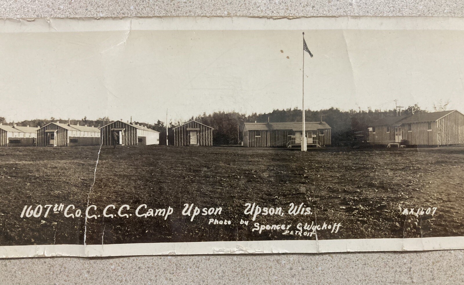 Upson Wisconsin WI 1607 CCC Camp Civilian Conservation Corps Photograph Picture eBay